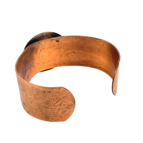 Vintage Copper Virgo Zodiac Cuff Bracelet - Picture 4 of 8